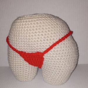 New Handmade Badonkadonk small pillow...MADE TO ORDER